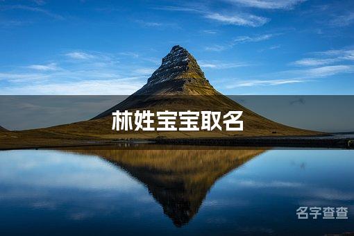 林姓宝宝取名，2024年最新版姓林男孩名字大全